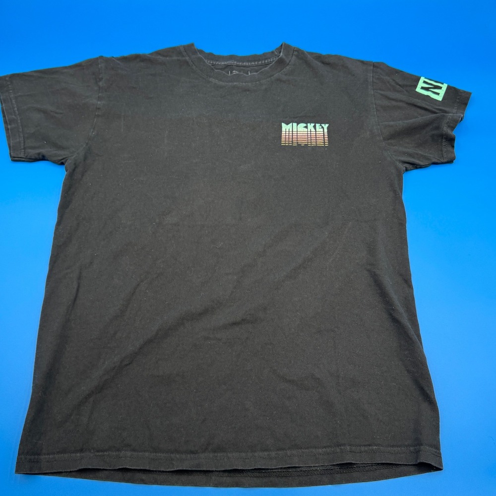 Disney Mickey Mouse NEFF Graphic T‎ Shirt Black Men's Size Medium - Picture 6 of 7
